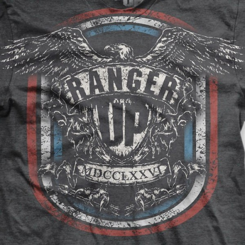 Ranger Up Shield Ultrathin Vintage T-Shirt price